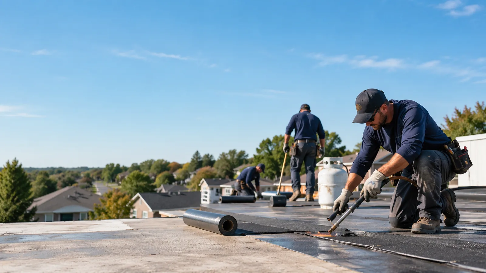 Flat Roof Leak Repair providers in Maynard, IA